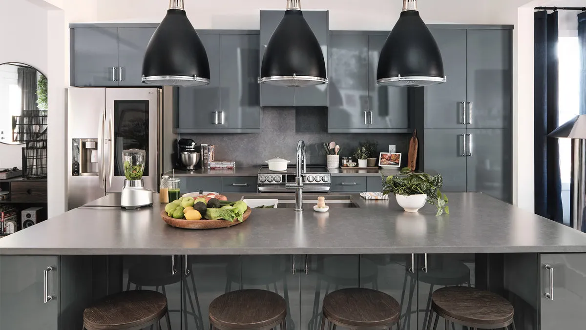 Cabinet Sample - Metro Gloss Slate