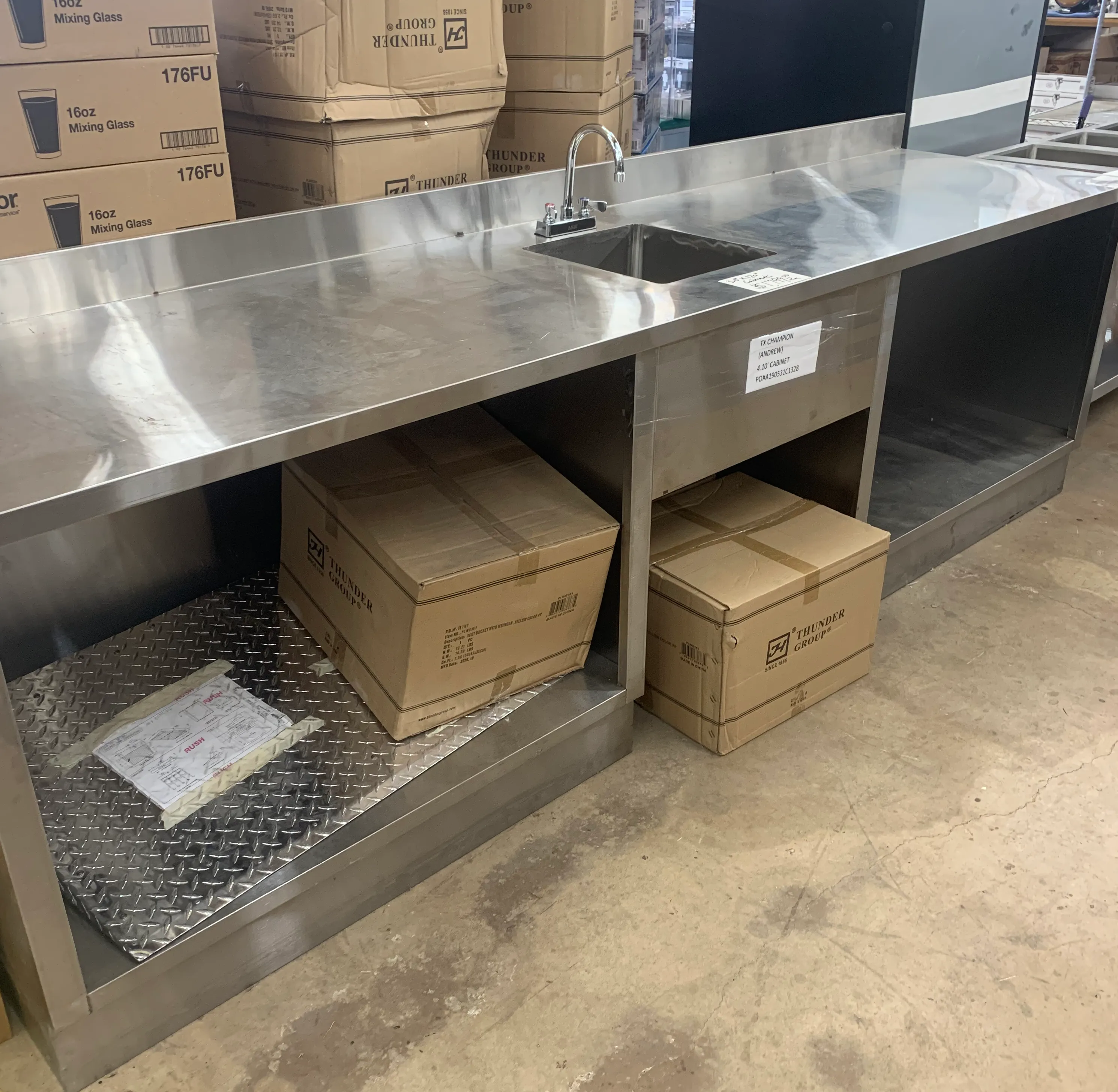Cabinet with Storage Area [Clearance]