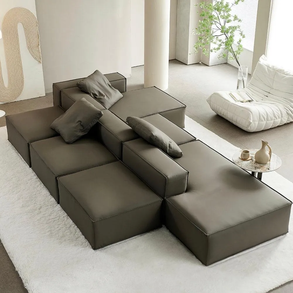 Caprice Sectional Island L-Shape Sofa