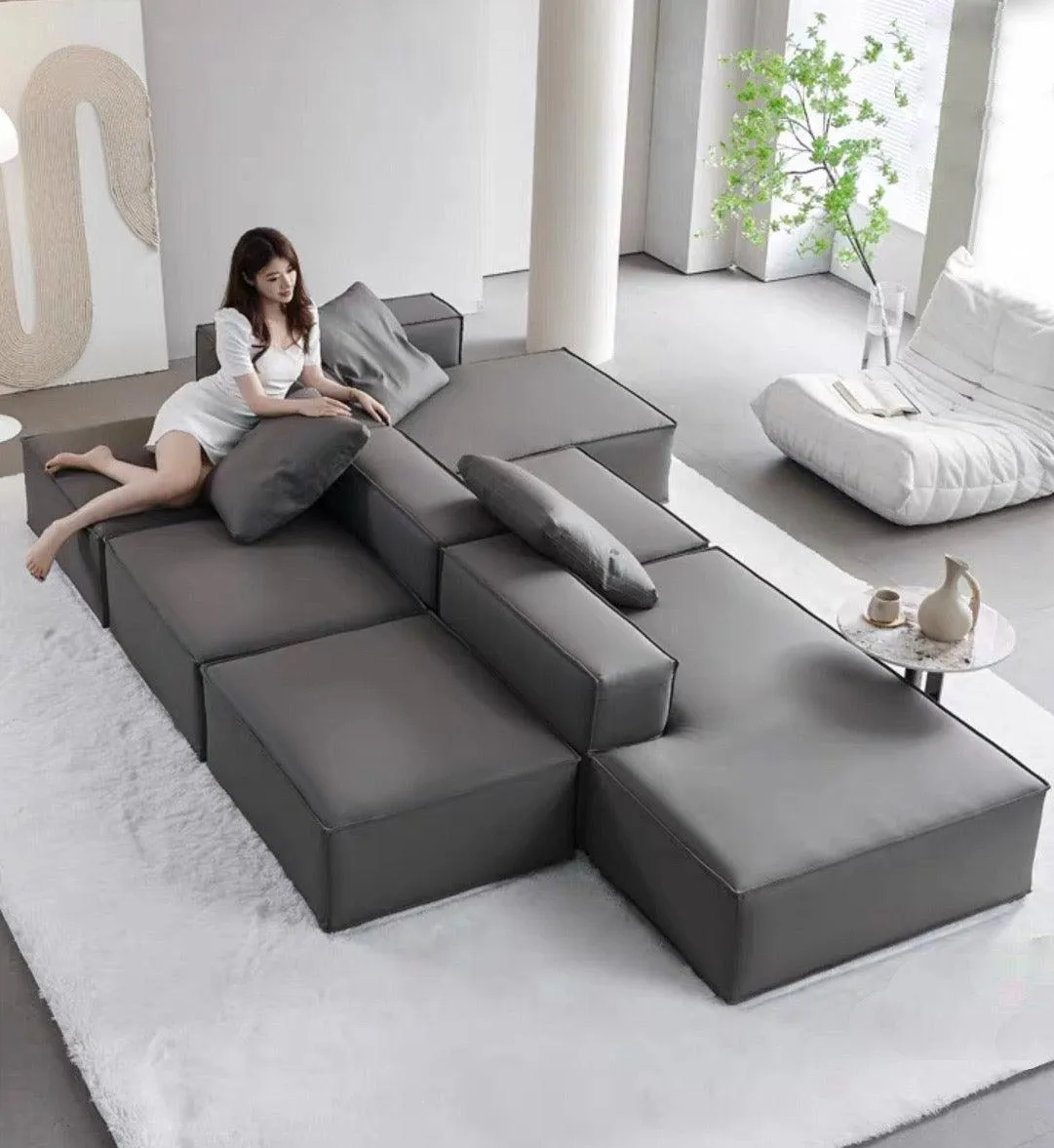 Caprice Sectional Island L-Shape Sofa