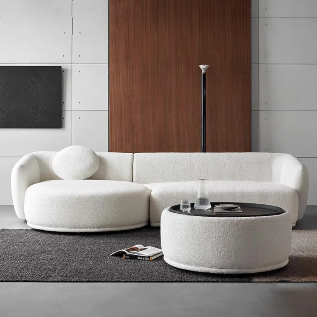 Carl Sectional Curve Sofa