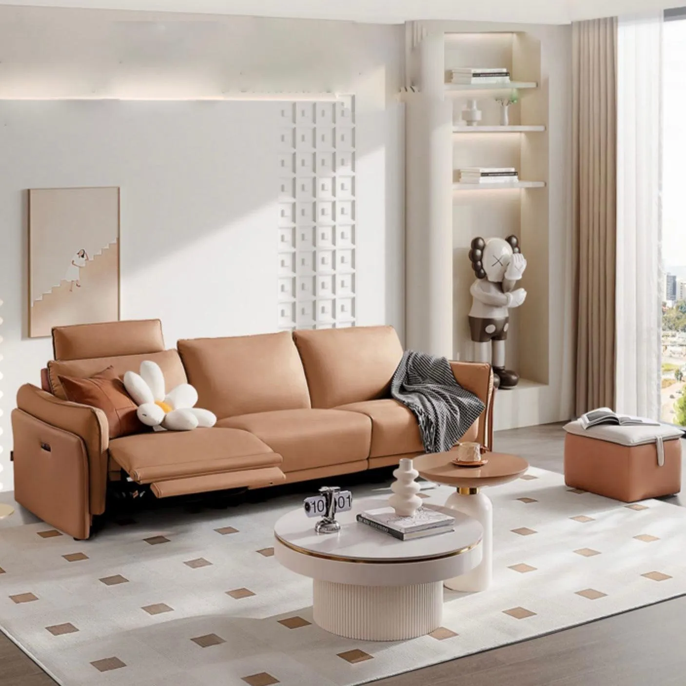 Cassandra Electric Recliner Sofa