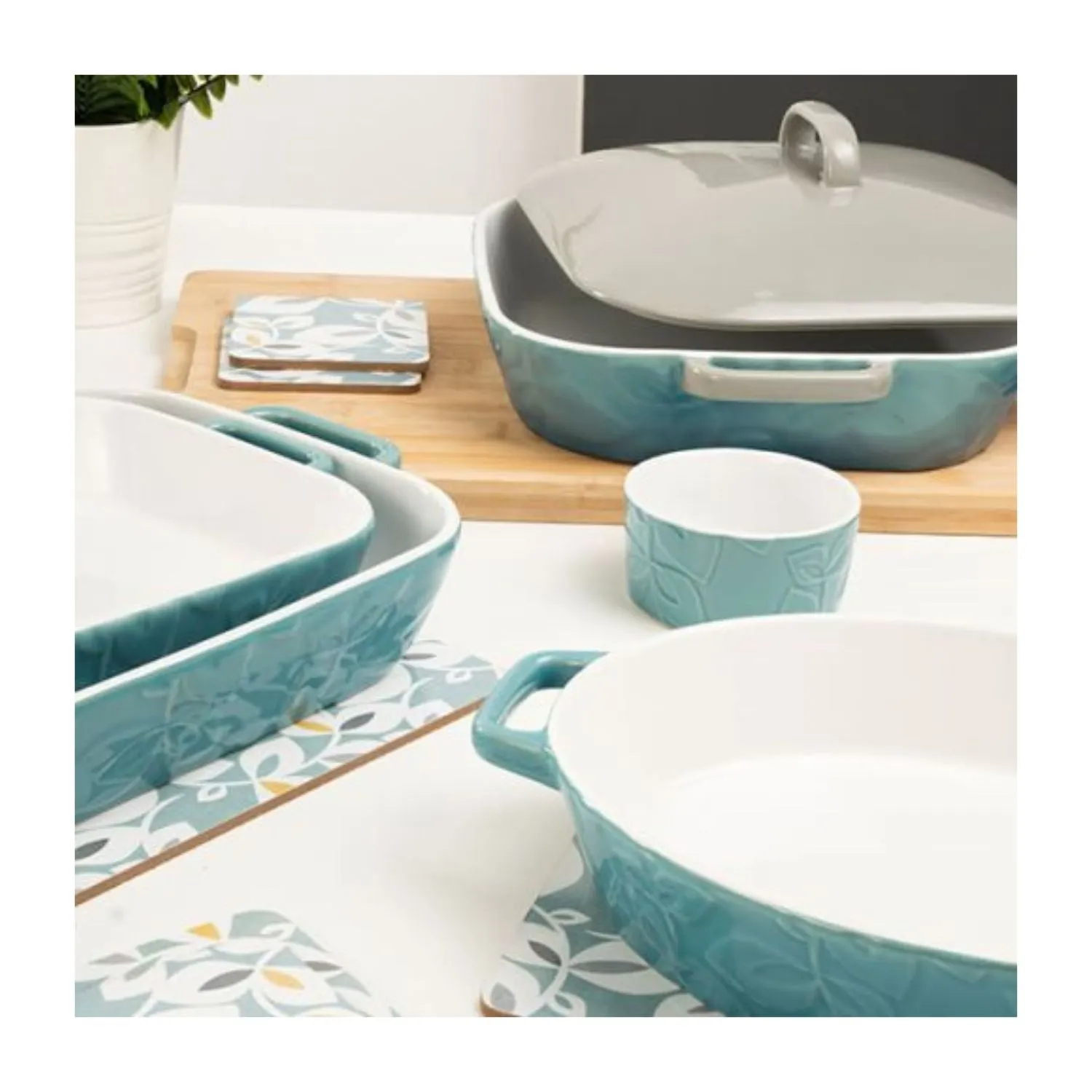 Catherine Lansfield Inga Coasters (Set of 4)