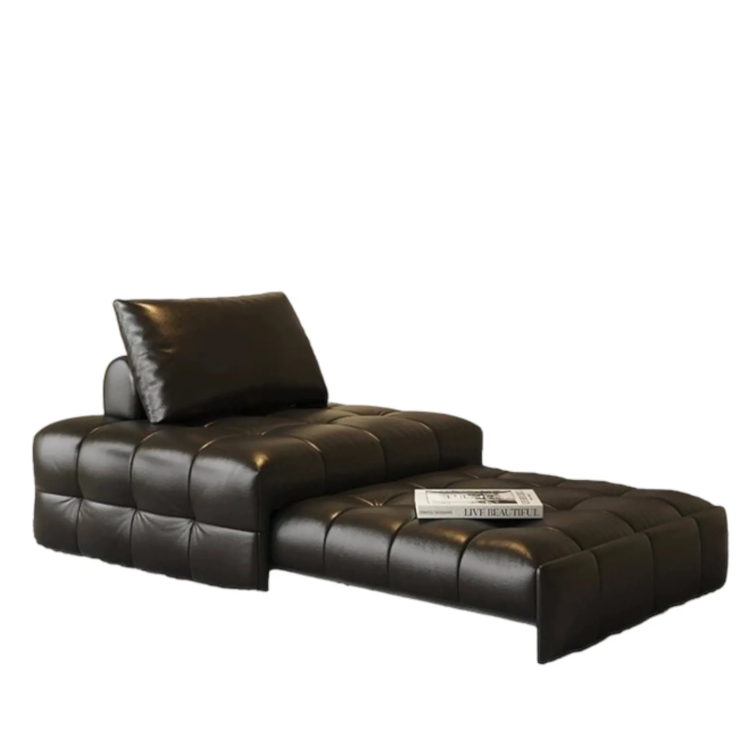 Cecil Tufted Pull-out Scratch Resistant Sofa Bed