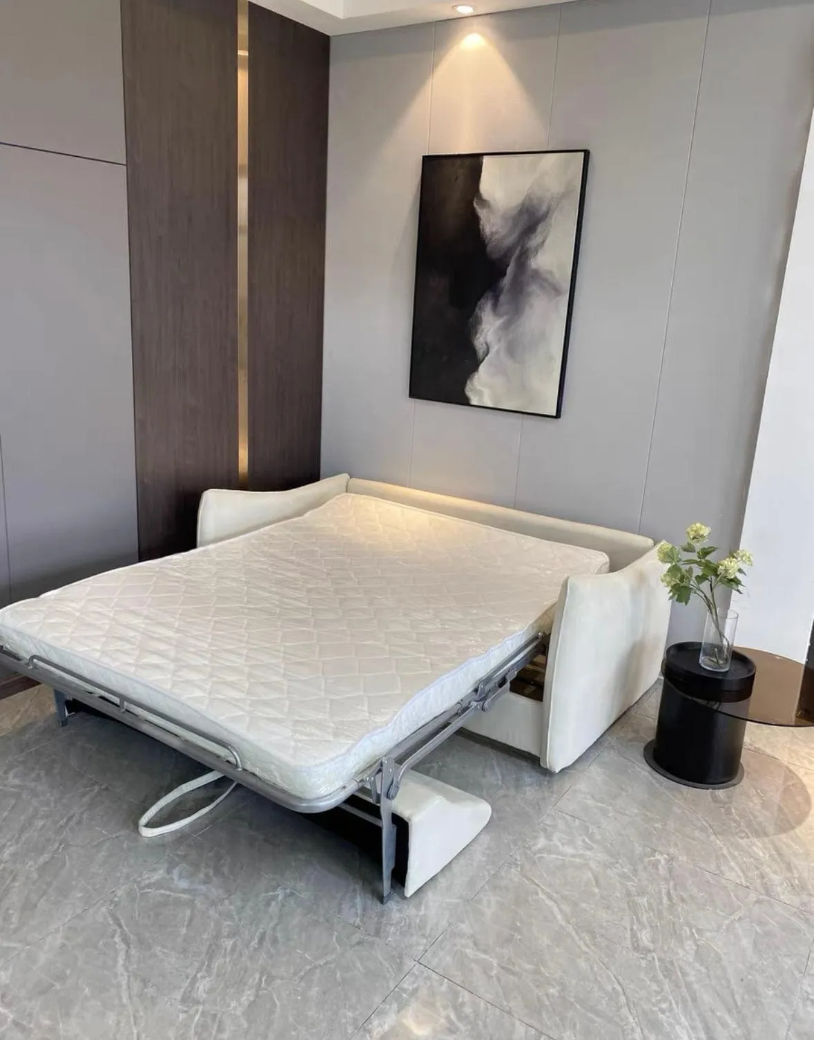 Charles Foldable Sofa Bed with Mattress