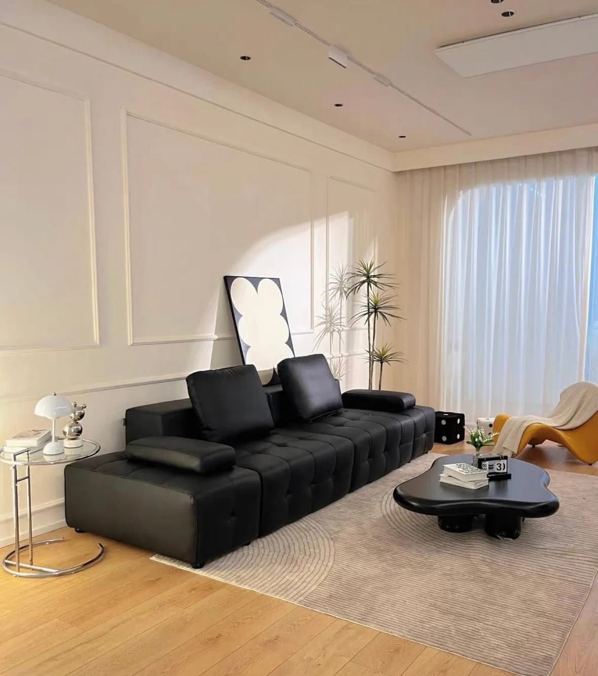 Claymore Electric Motorized Leather Sofa Bed