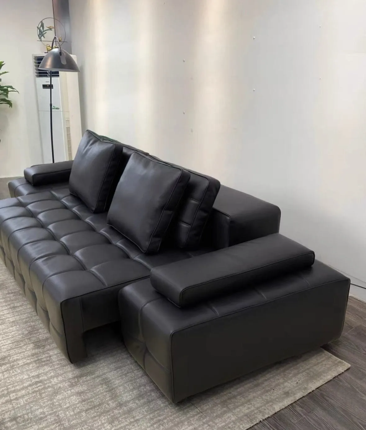Claymore Electric Motorized Leather Sofa Bed