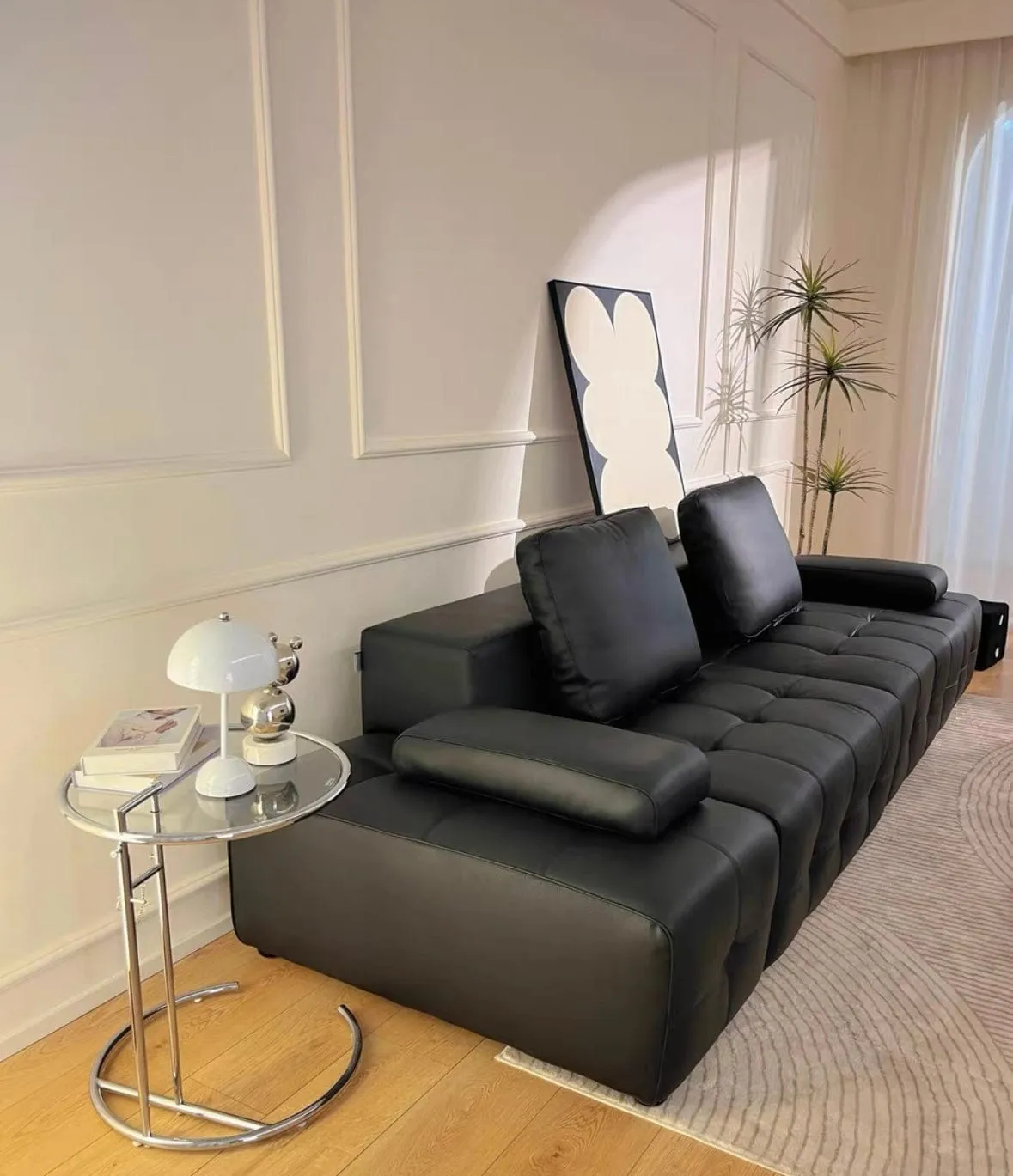Claymore Electric Motorized Leather Sofa Bed