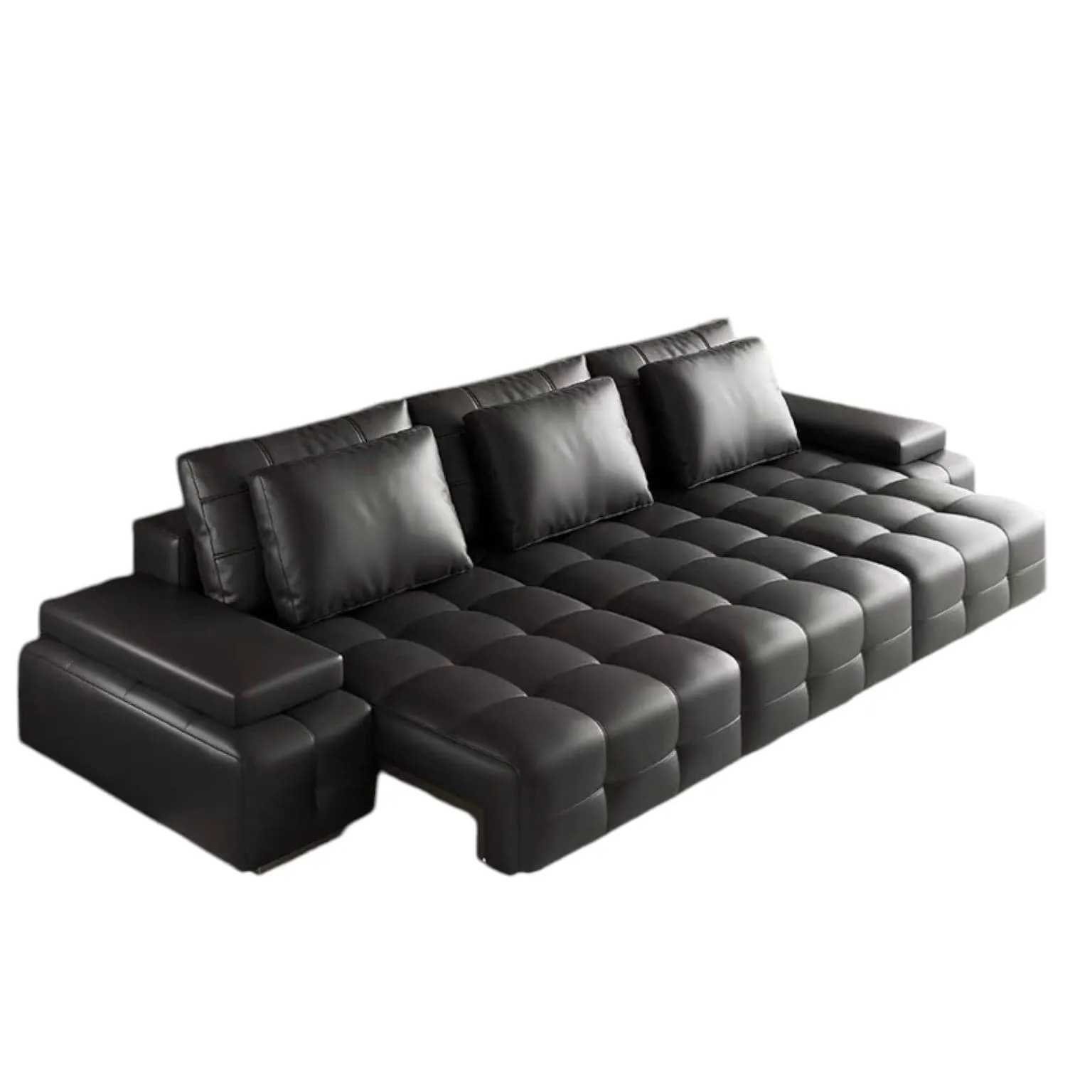 Claymore Electric Motorized Leather Sofa Bed