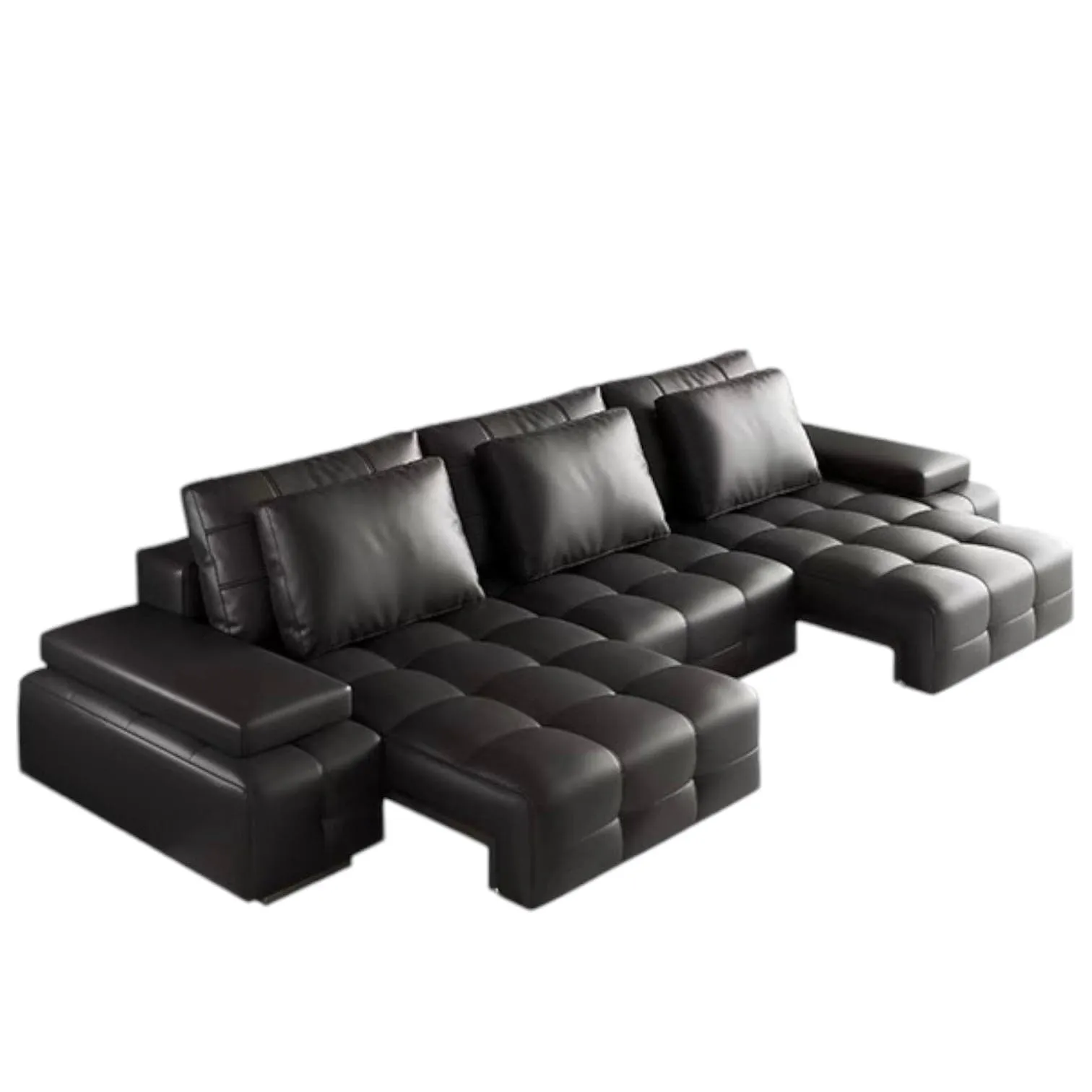 Claymore Electric Motorized Leather Sofa Bed