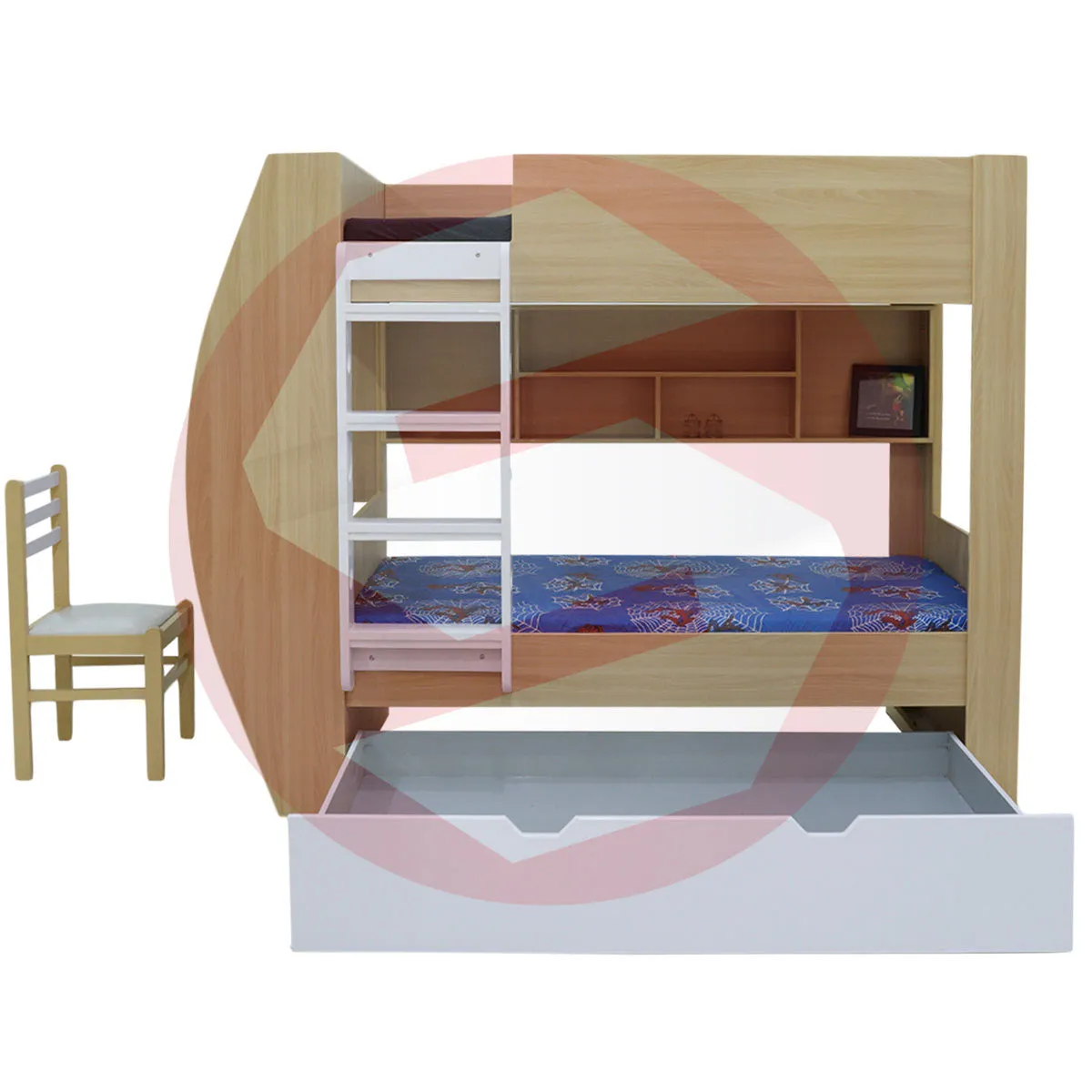 Cozy Cocomelon Bunk Bed with Easy Installment Plan