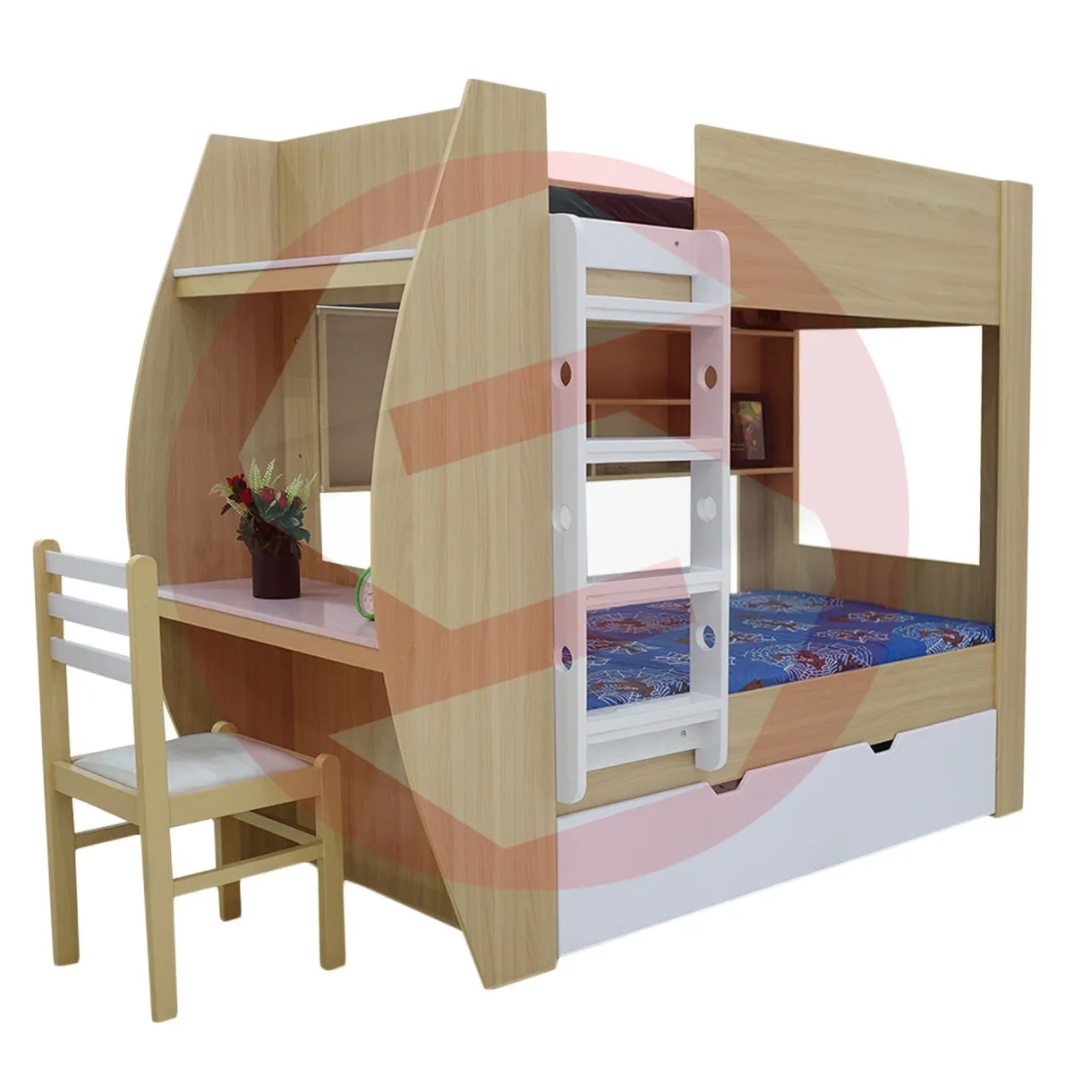 Cozy Cocomelon Bunk Bed with Easy Installment Plan
