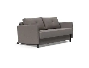 Cubed Convertible Sofa, with Upholstered Arms, Queen