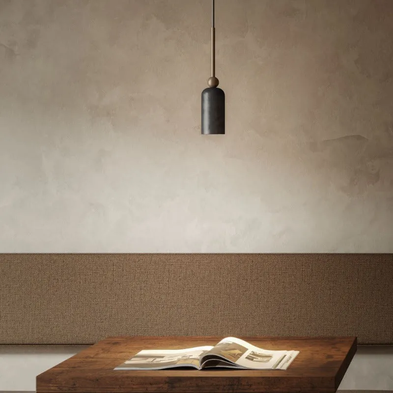 Dainty Brass Italian Single Pendant