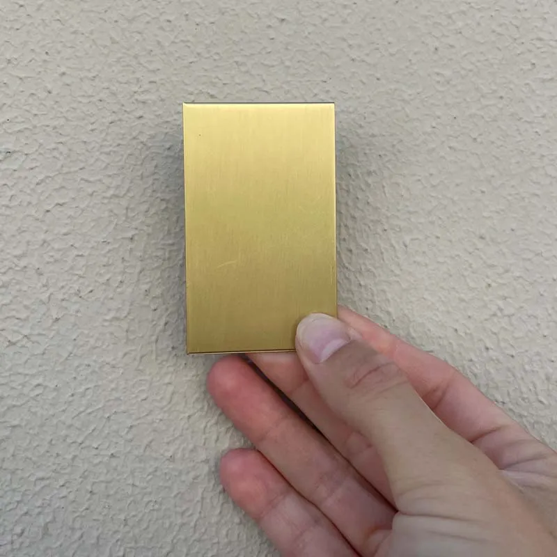 Dainty Brass Italian Single Pendant