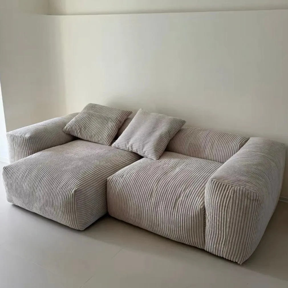 Dante Corduroy Sectional Sofa