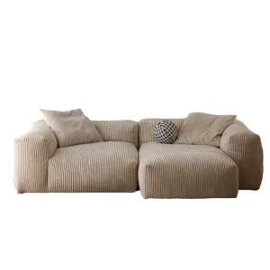 Dante Corduroy Sectional Sofa
