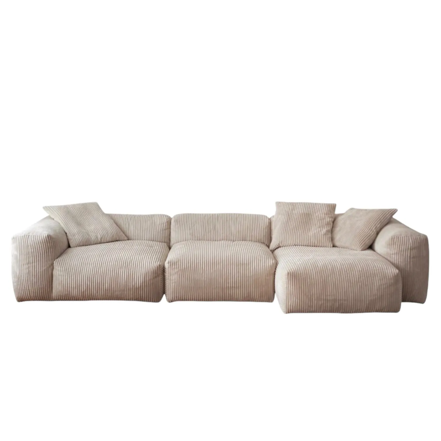 Dante Corduroy Sectional Sofa