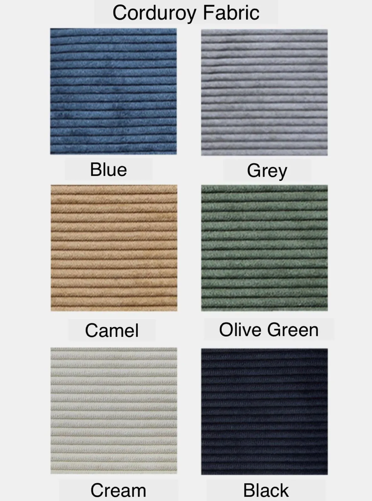Dante Corduroy Sectional Sofa