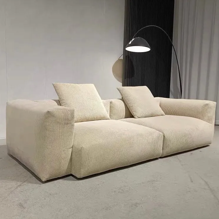 Dante Corduroy Sectional Sofa