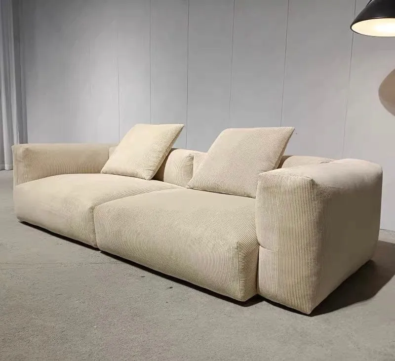 Dante Corduroy Sectional Sofa