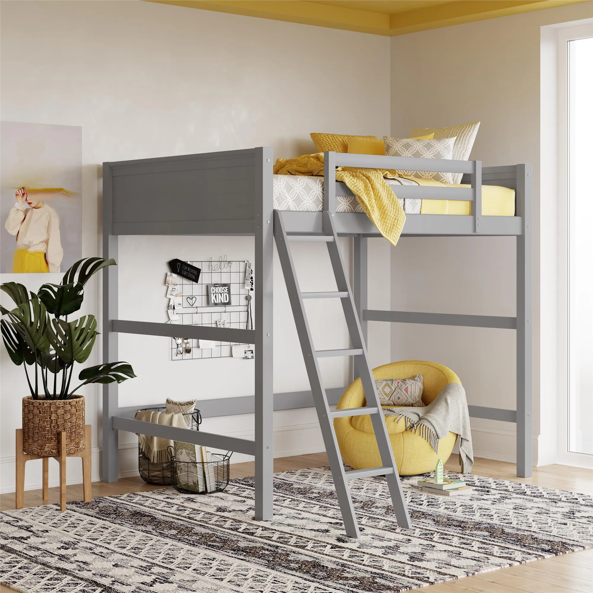 Denver Wood Loft Bed
