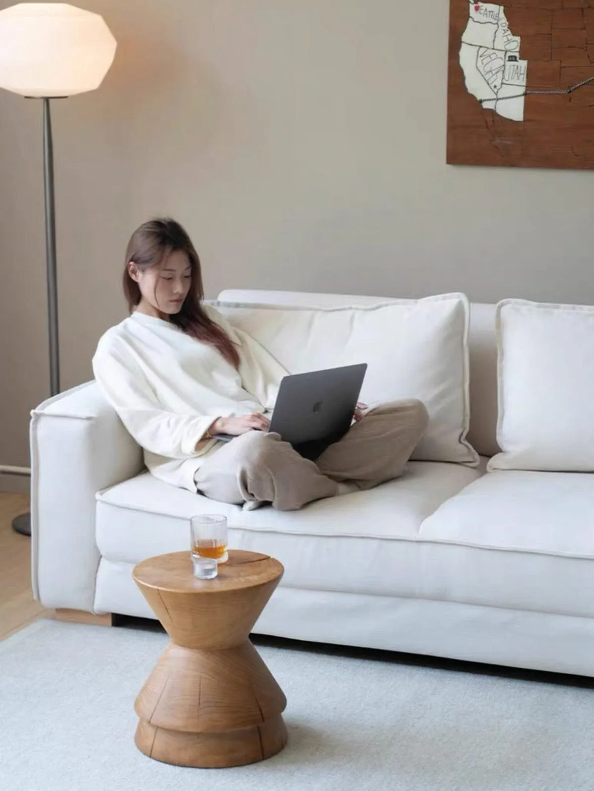 Donna Scratch Resistant Foldable Sofa Bed with Mattress