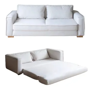 Donna Scratch Resistant Foldable Sofa Bed with Mattress