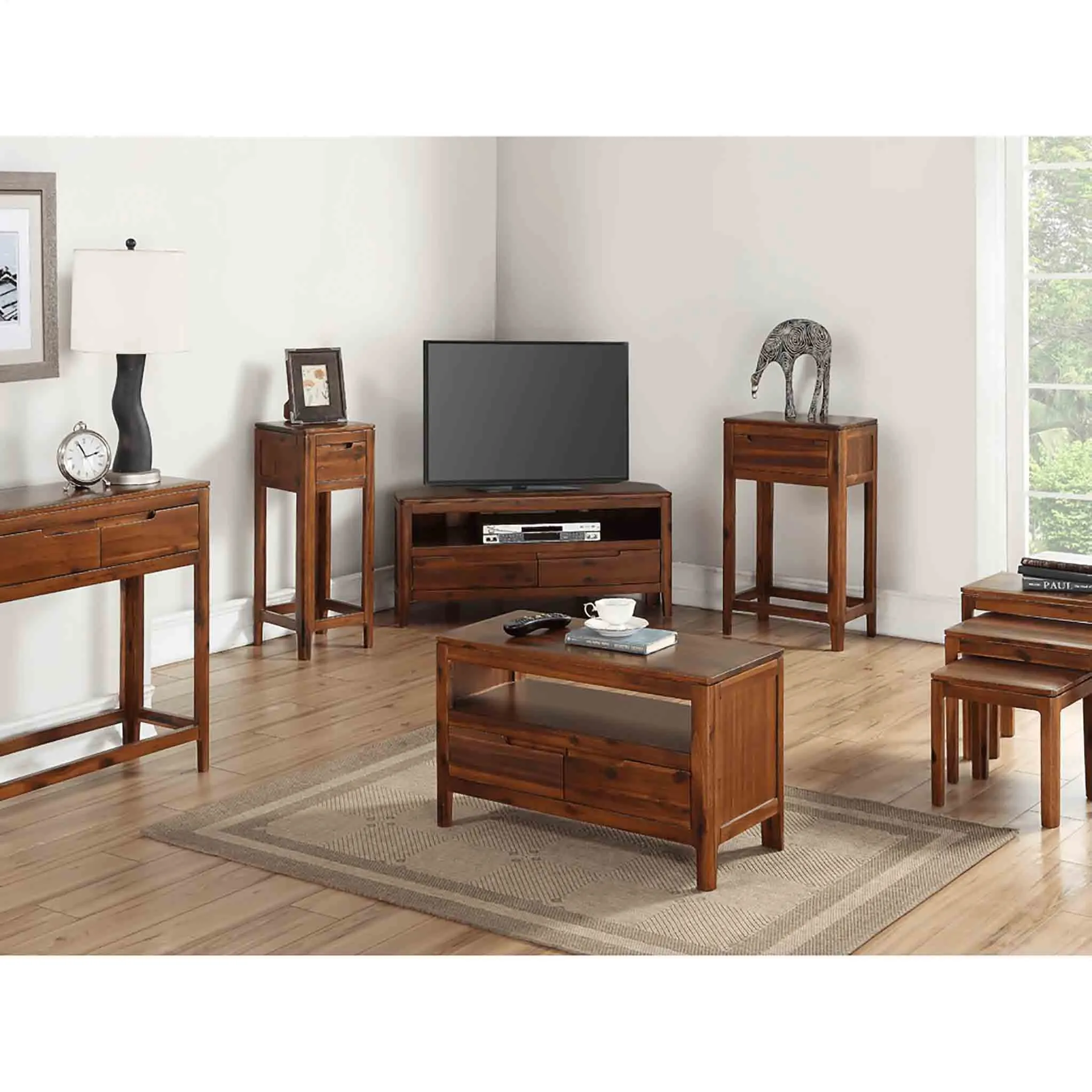 Dunmore Acacia Nest of Tables