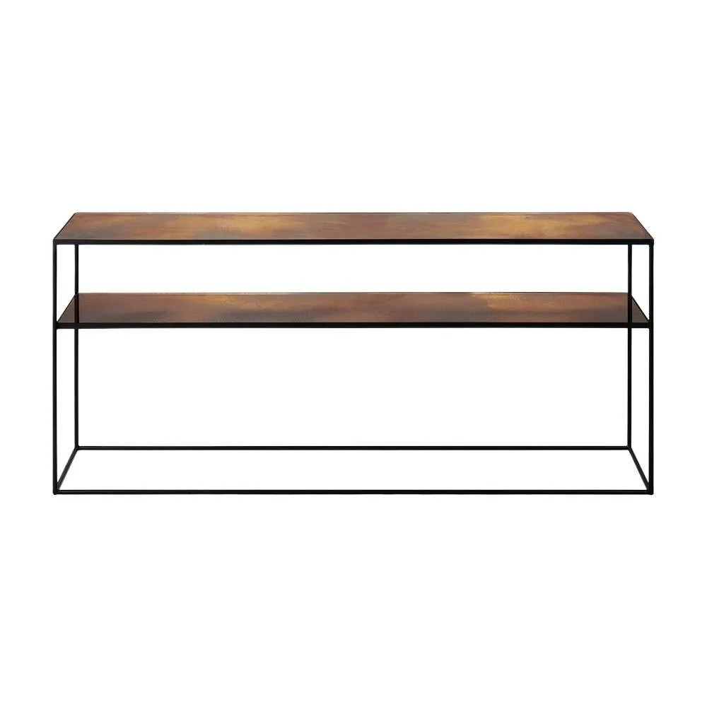 Ethnicraft Aged Sofa Console Table