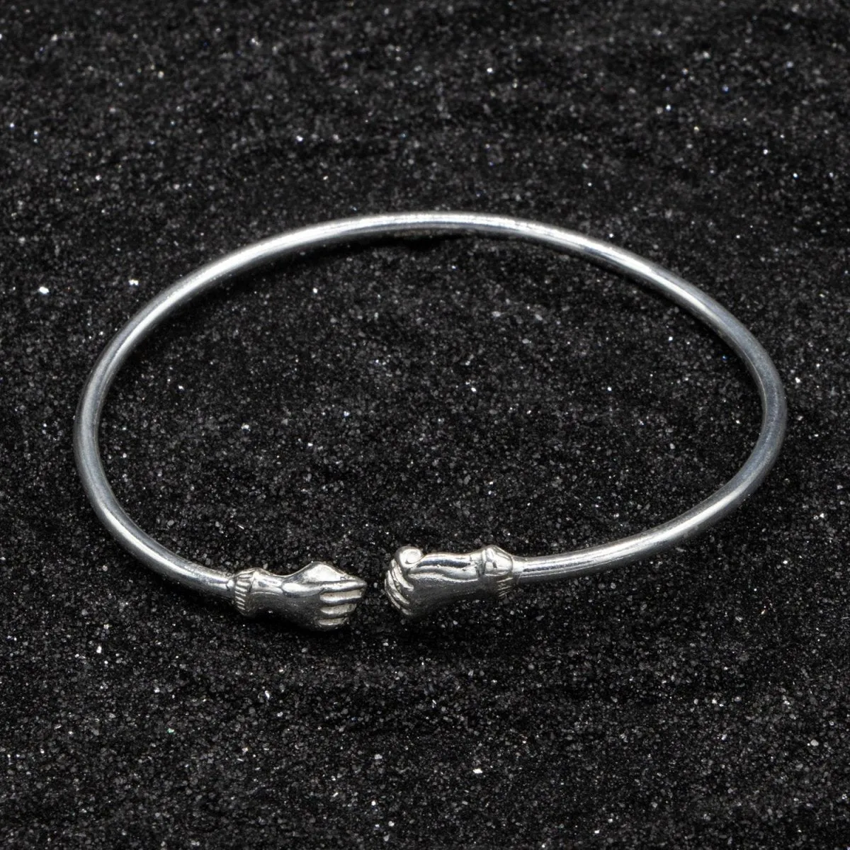 Extra Light Plain Fist Bangle