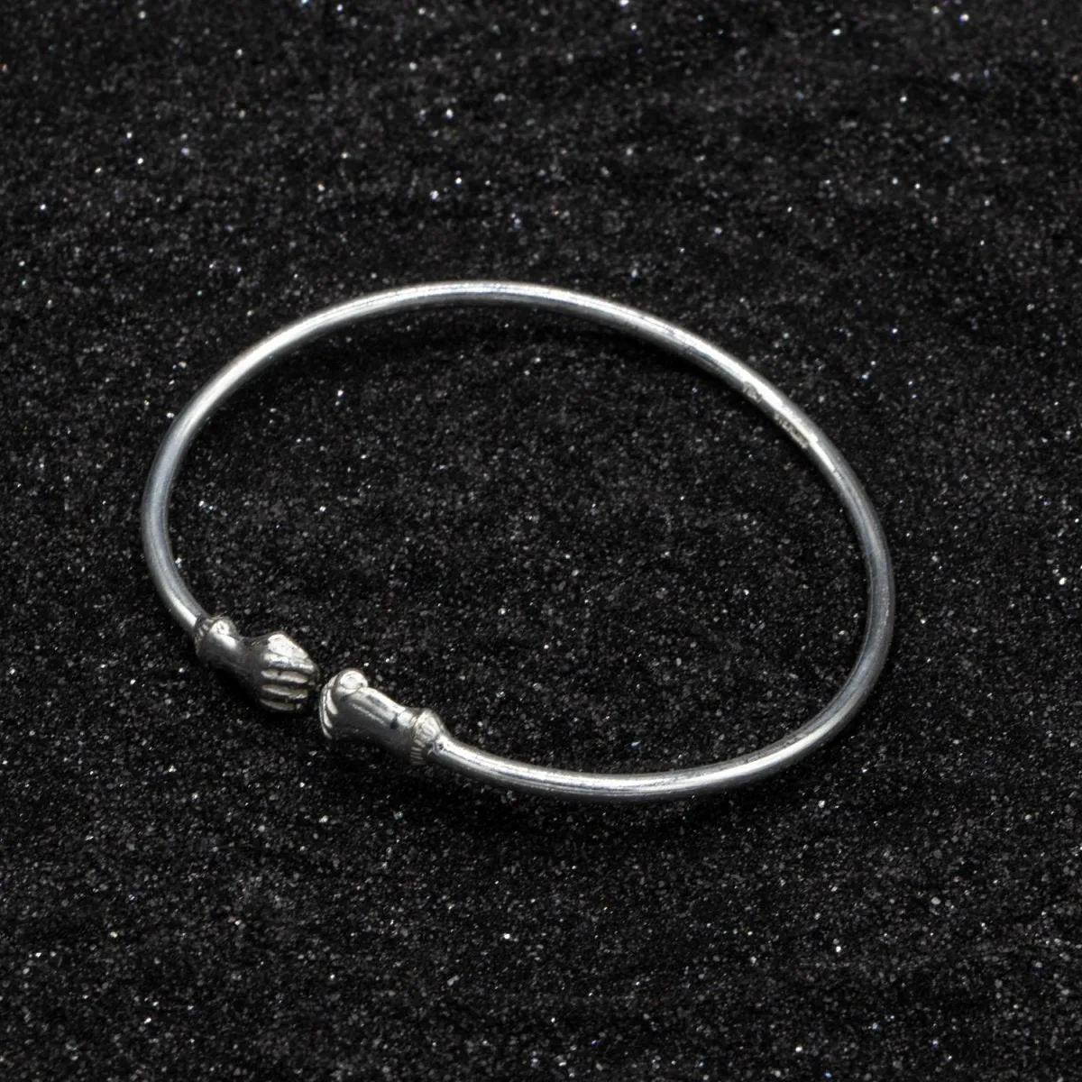Extra Light Plain Fist Bangle