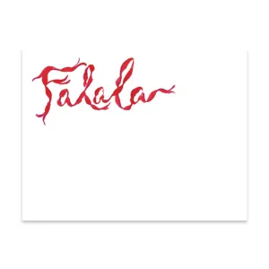 FA LA LA Ribbon Place Card Set