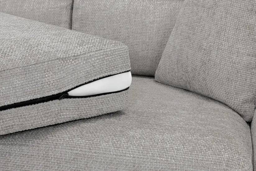 Florence Sofa Silver 2 Seater - 155 CM