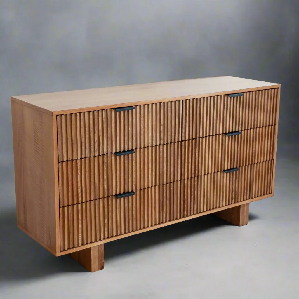 Fluted Dresser