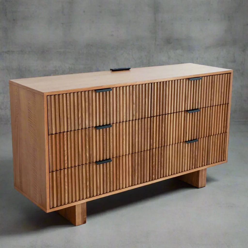 Fluted Dresser
