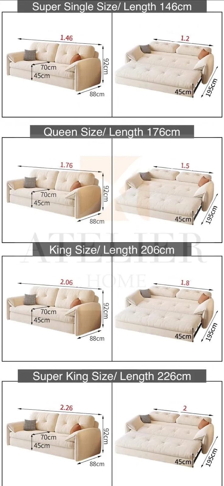 Freida Scratch Resistant Sofa Bed