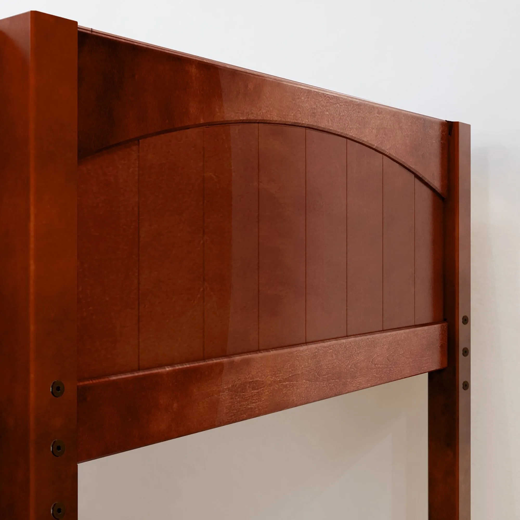 Full   Twin Medium Corner Bunk with Ladders