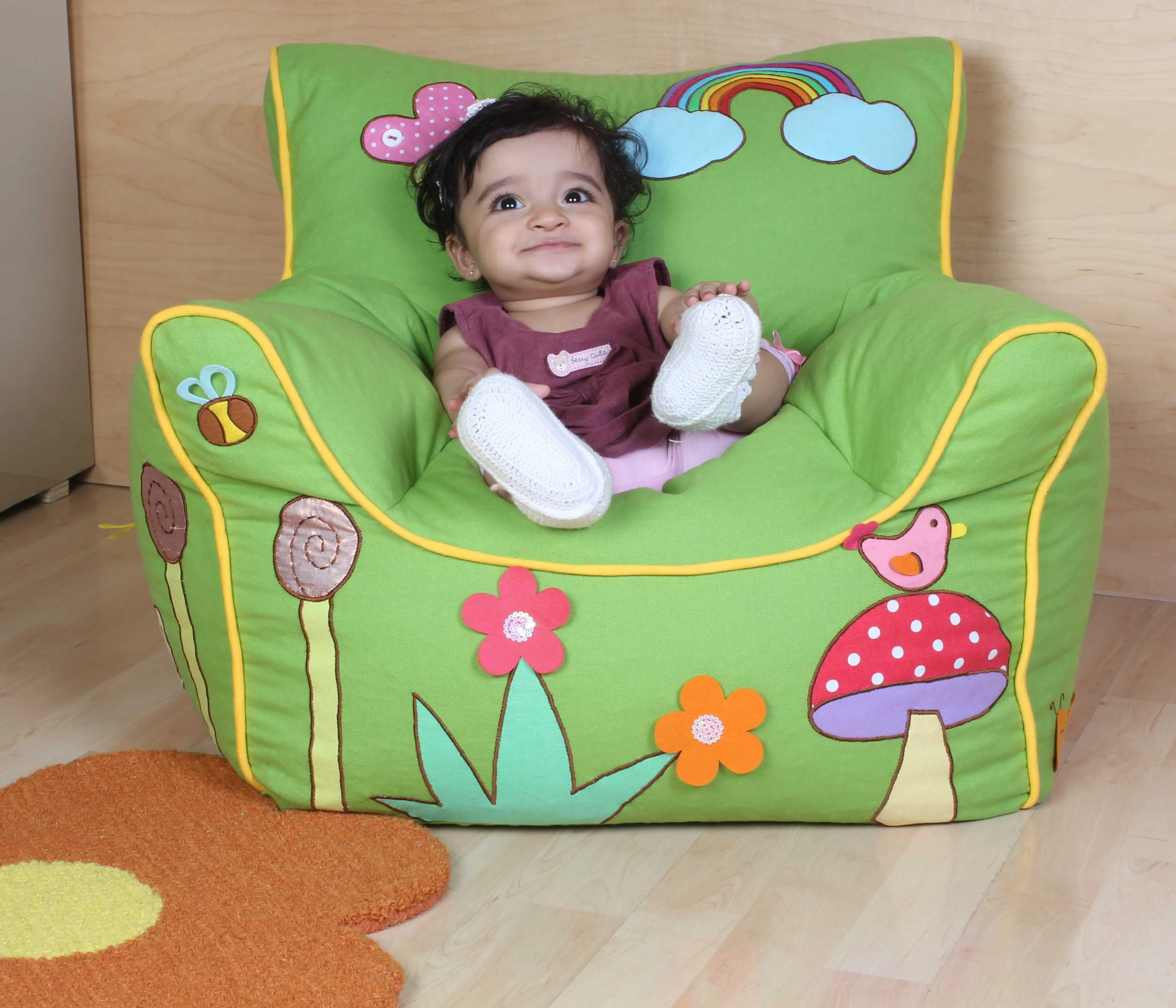 Garden Glory Quilted - BeanChair Cover