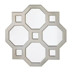 Geometric Decorative Wall Mirror (pack of 1 EA)