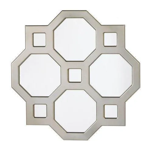 Geometric Decorative Wall Mirror (pack of 1 EA)