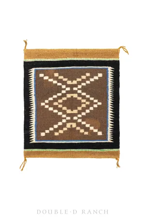 Home, Textile, Rug, Southwest Handwoven, Vintage, 104
