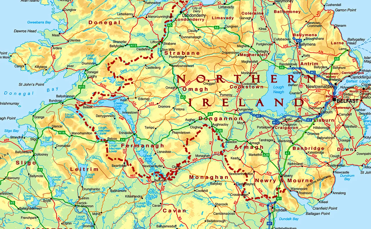 Ireland Map