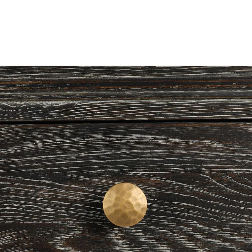 Iven Espresso Bedside Table