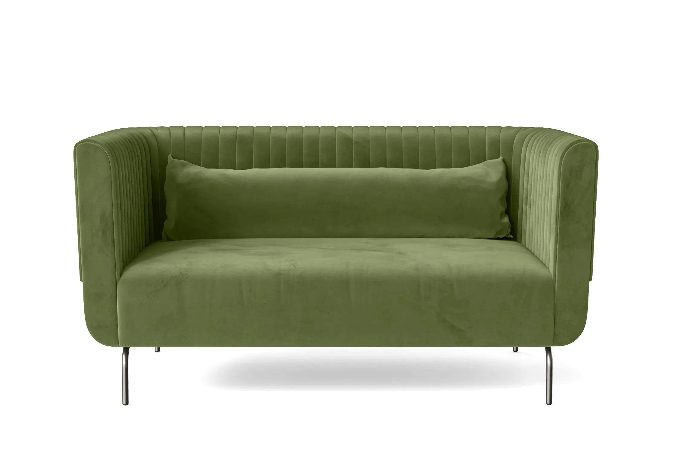 Jackson 2 Seater Sofa Lime Velvet