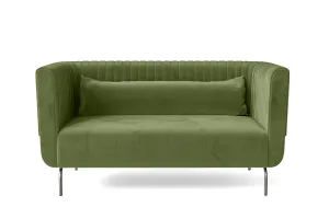 Jackson 2 Seater Sofa Lime Velvet
