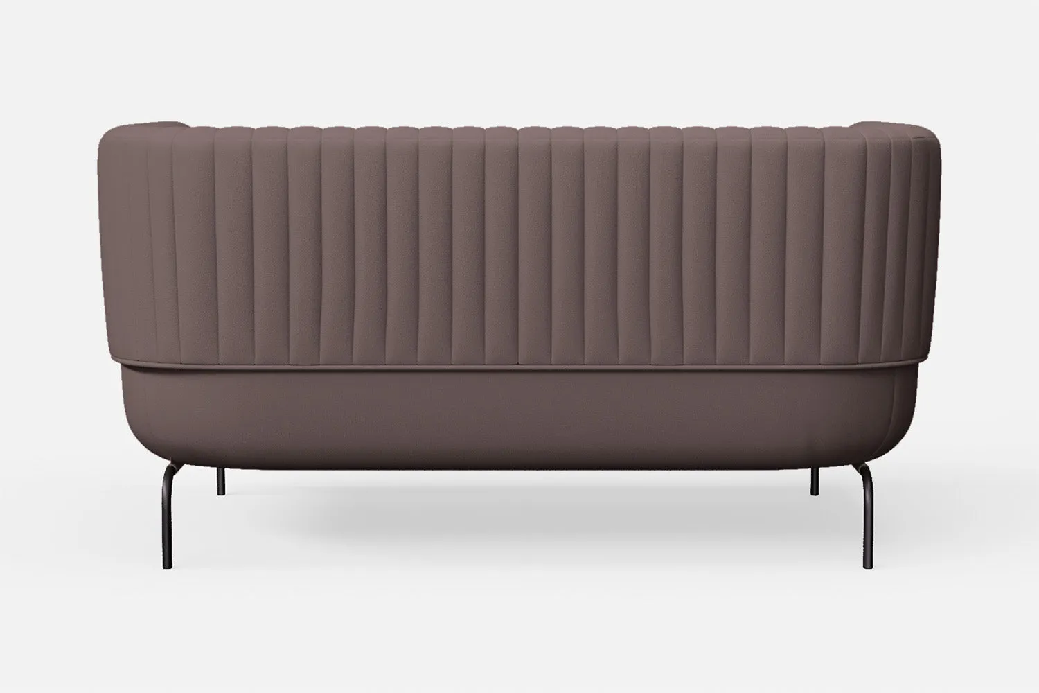 Jackson 2 Seater Sofa Rose Taupe Leather