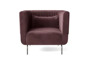 Jackson Armchair Grape Velvet