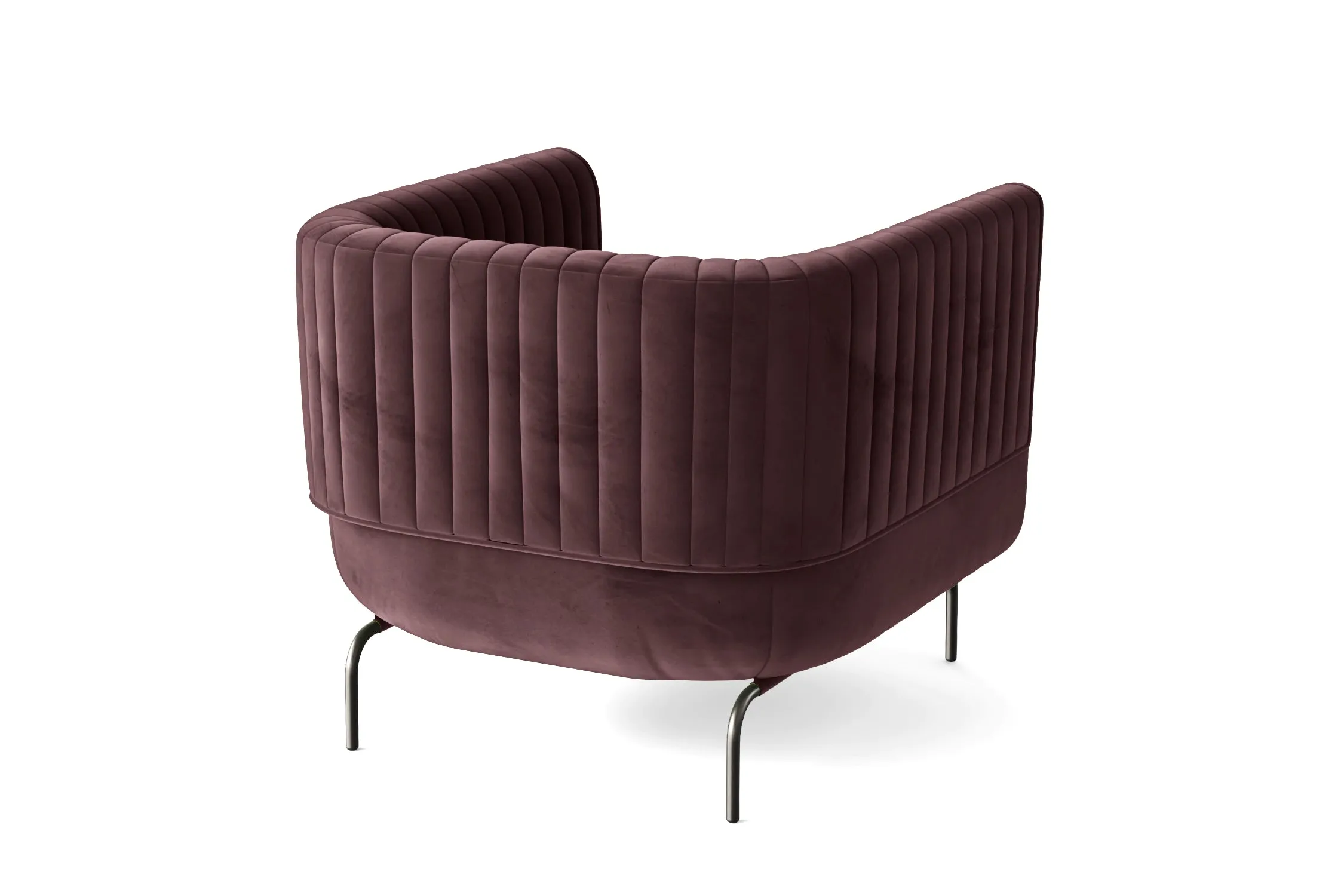 Jackson Armchair Grape Velvet