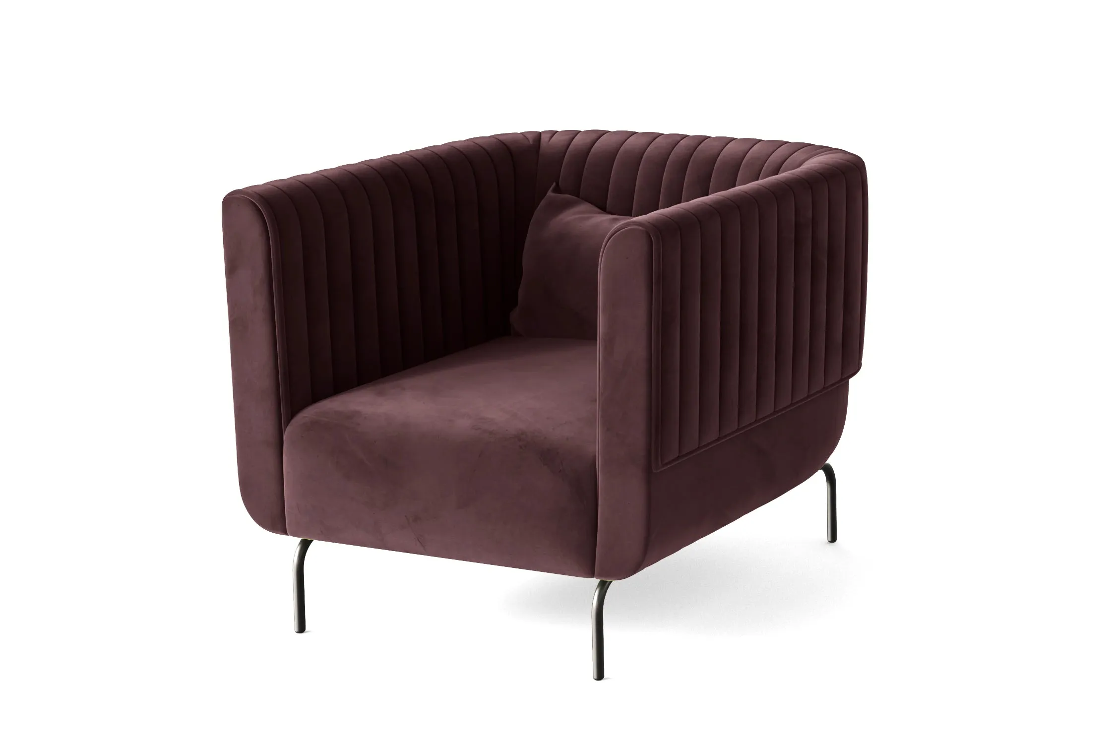 Jackson Armchair Grape Velvet
